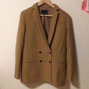 Banana Republic Tan wool coat (US 6) Like New